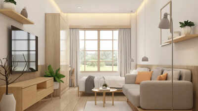 Floor-clearing trick used by interior designers that instantly makes small apartments appear more spacious