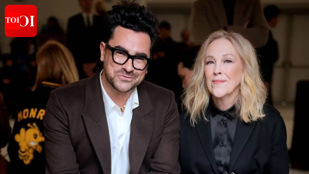 Dan Levy breaks down as he talks about the 'Schitt's Creek' sequel idea after Catherine O'Hara's passing