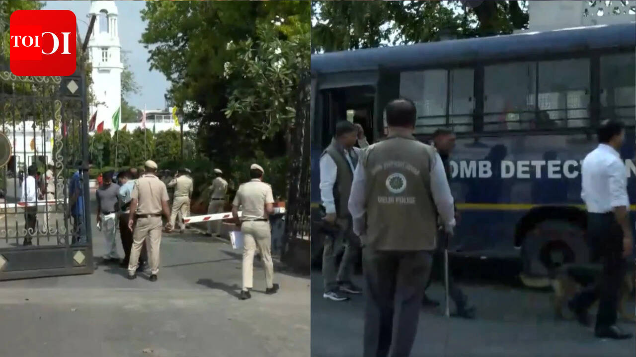 Delhi assembly security scare: Speeding car breaks through barricades, rams gate