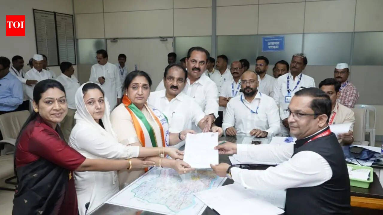 Sunetra Pawar files nomination for Baramati bypoll; Congress too fields its candidate