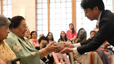 When namaste met konnichiwa over tea