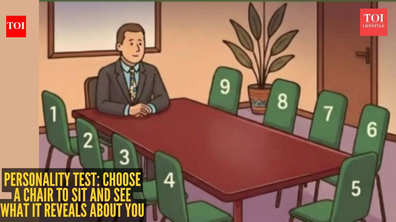 Personality test: Choose a chair to sit and see what it reveals about your true nature, especially in meetings