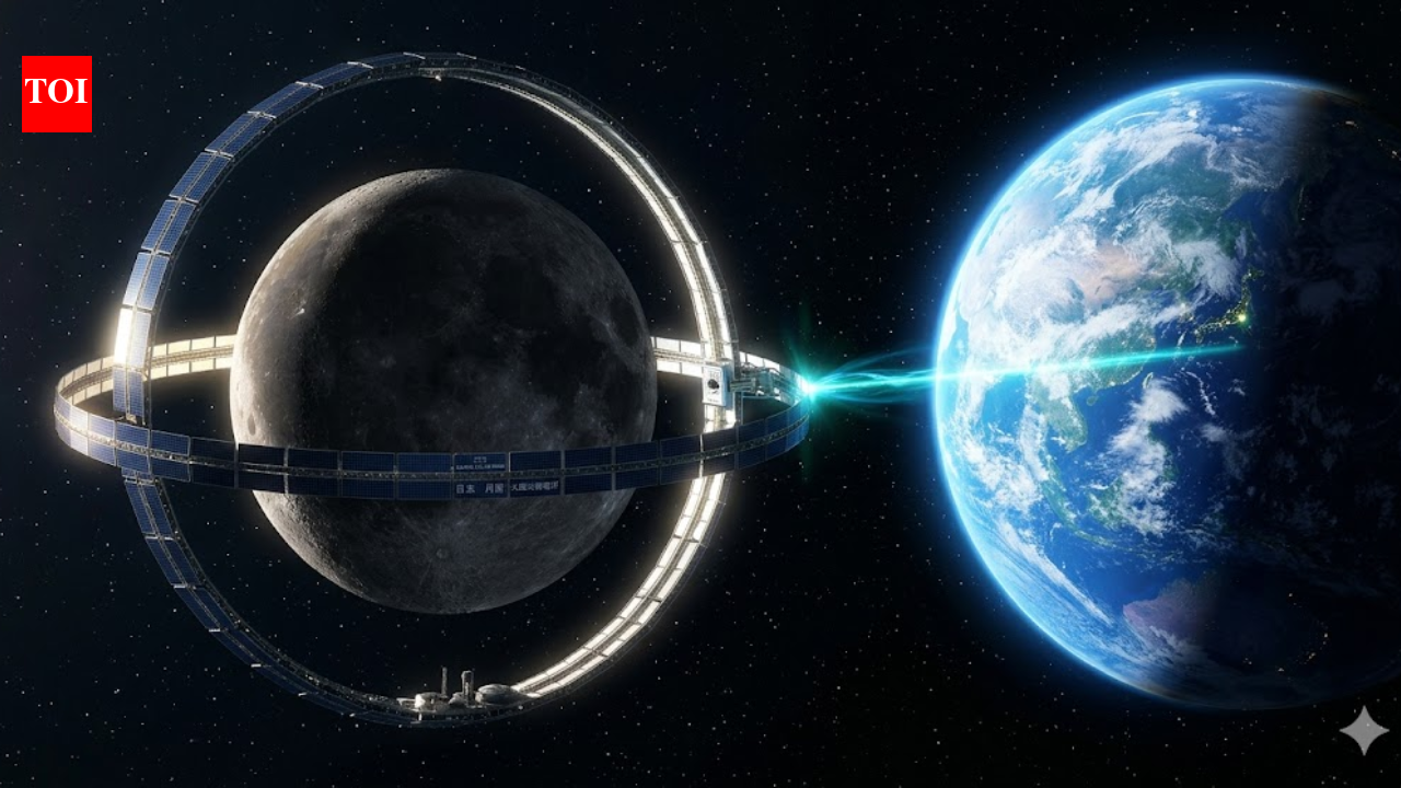 Japan wants to build a ‘solar ring’ around the Moon and power Earth endlessly