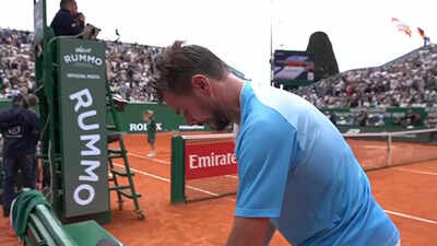 Stan Wawrinka falls in first round on Monte Carlo farewell