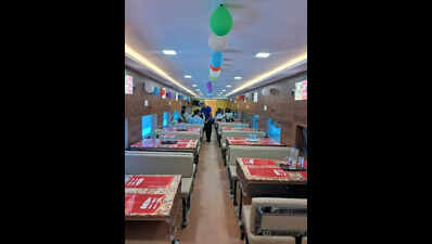 One more rail coach restaurant commissioned in Bengaluru