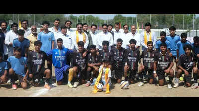 Rajasthan Under-20 State Boys Football Championship 2025-26 begins at Sainik School Ground in Chittorgarh