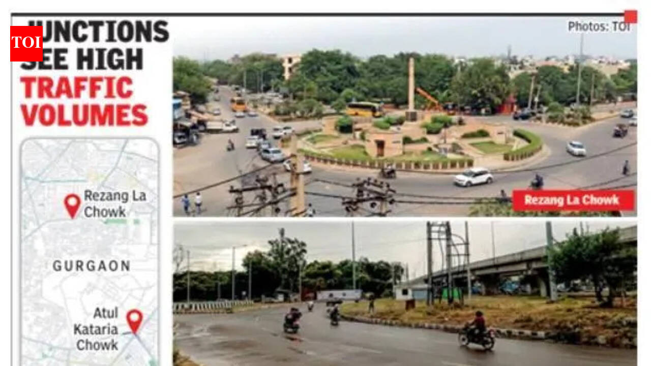 Atul Kataria and Rezang La chowks set for revamp, to ease traffic in old Gurgaon