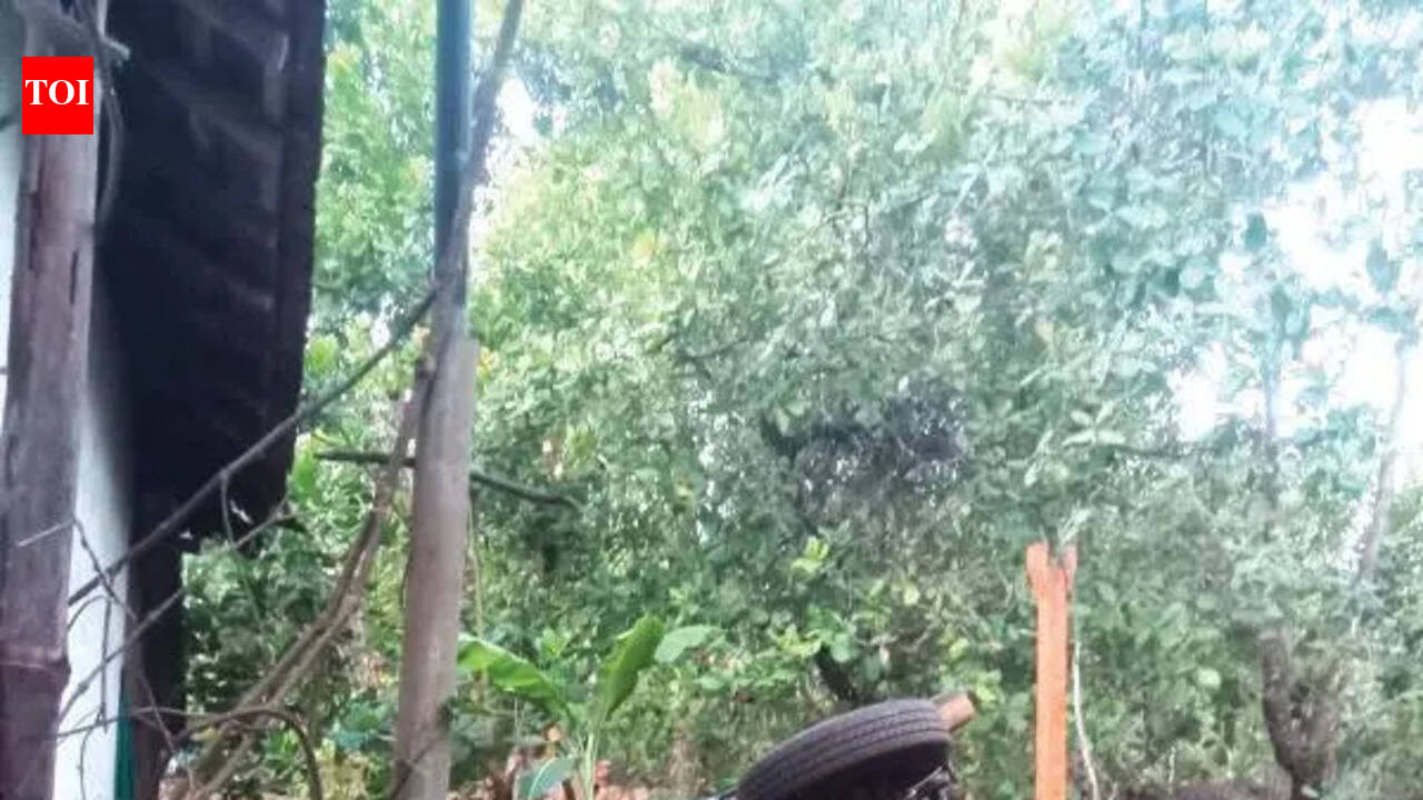 ‘Omkar’ causes havoc in Kadashi-Mopa area, damages vehicles