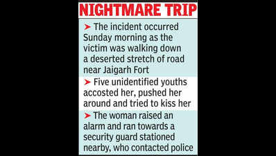 Japanese tourist alleges sexual harassment by five youths near Amber