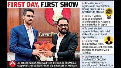Ashirwad takes charge as collector, focuses on admin review, priorities