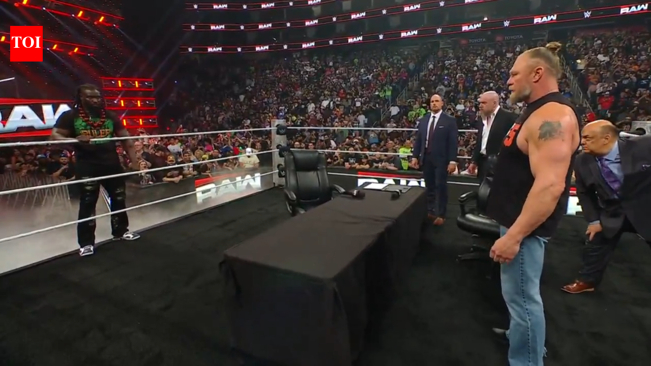 WWE RAW Results & Highlights 6-april-2026: Brock Lesnar & Oba Femi brawl, CM Punk appears and more