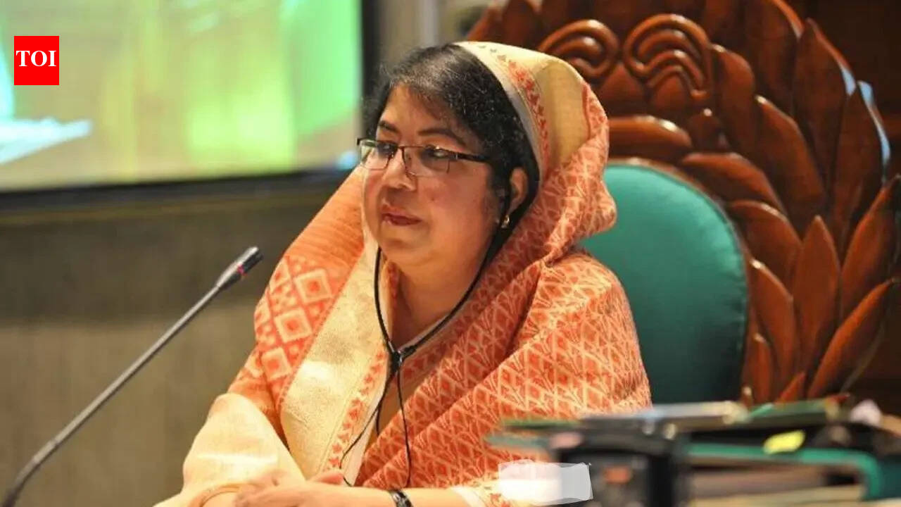 Former Bangladesh Speaker Shirin Sharmin Chowdhury arrested in Dhaka: Report