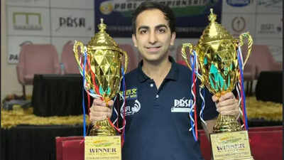  Pankaj Advani makes a golden pool plunge