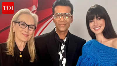 Karan Johar on meeting Meryl Streep and Anne Hathaway: 