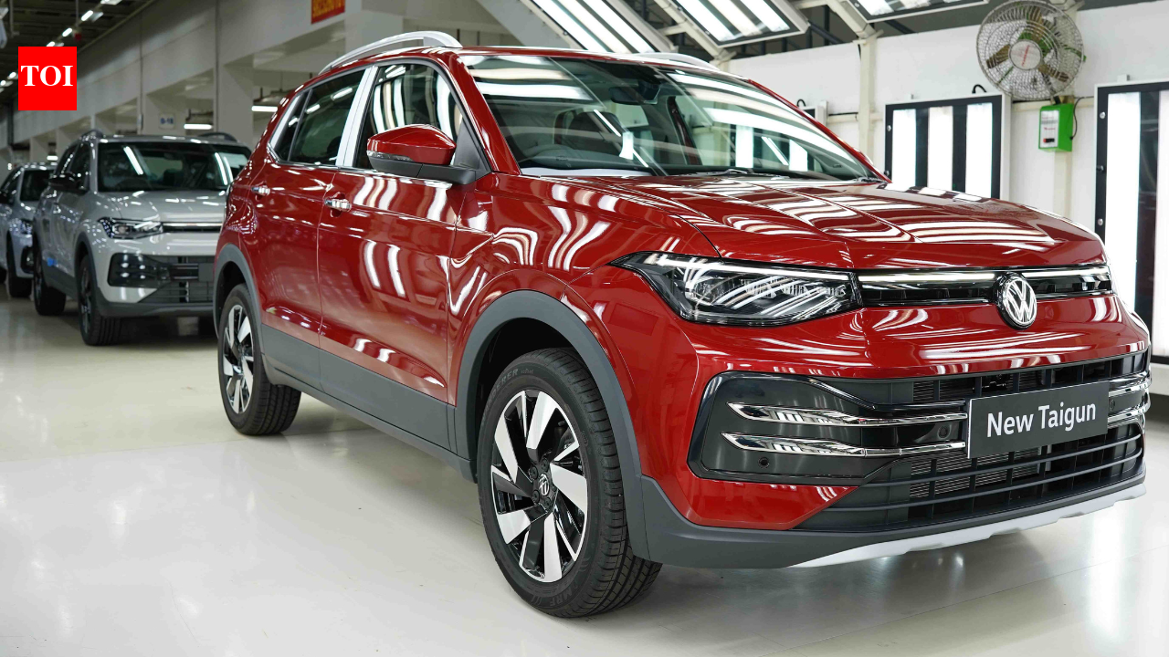 Volkswagen Taigun facelift revealed ahead of launch: Gets Tiguan inspired design