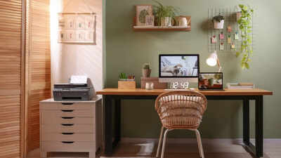 Best home office paint colour to prevent 3 pm burnout: Art therapist reveals the wall tone that boosts work productivity