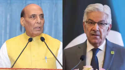 ‘God knows how many parts Pak will be divided this time’: Rajnath Singh hits out at Khawaja Asif over 'Kolkata threat', recalls 1971 split
