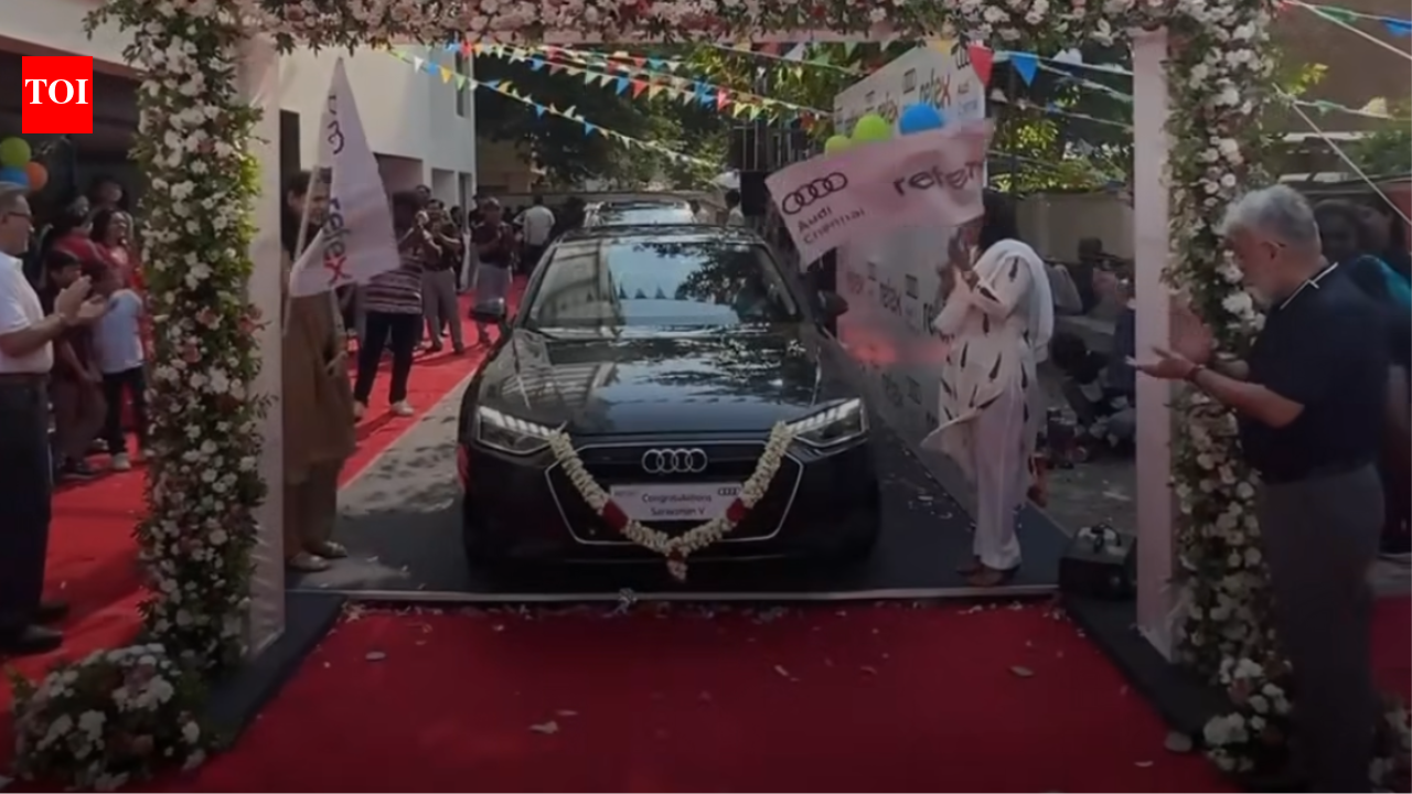 Chennai company gifts 12 Audi cars to employees! Check details