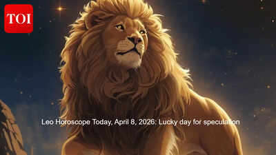 Leo Horoscope Today, April 8, 2026: Lucky day for speculation