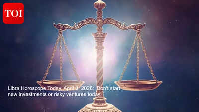 Libra Horoscope Today, April 8, 2026:  Don't start new investments or risky ventures today