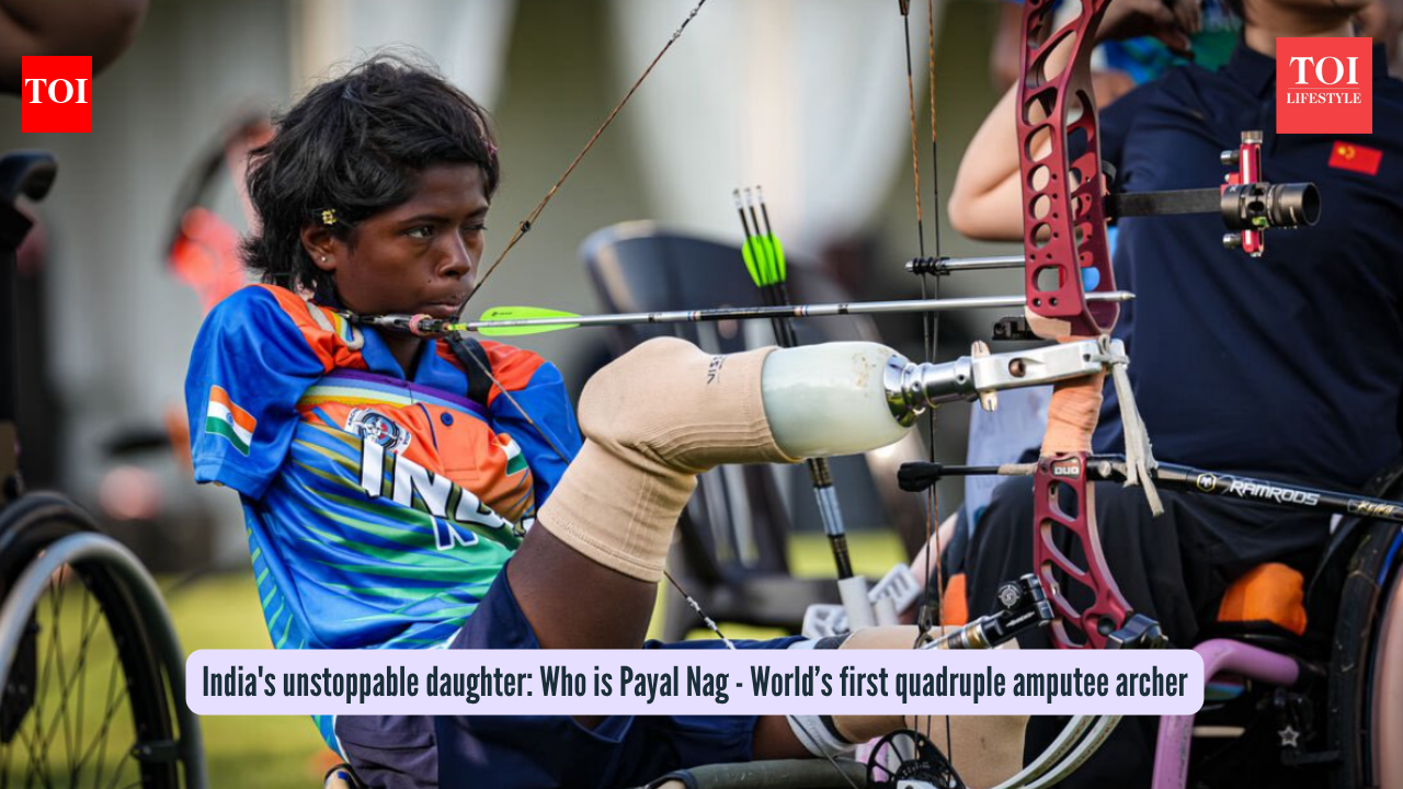 India's unstoppable daughter: Who is Payal Nag - World’s first quadruple amputee archer