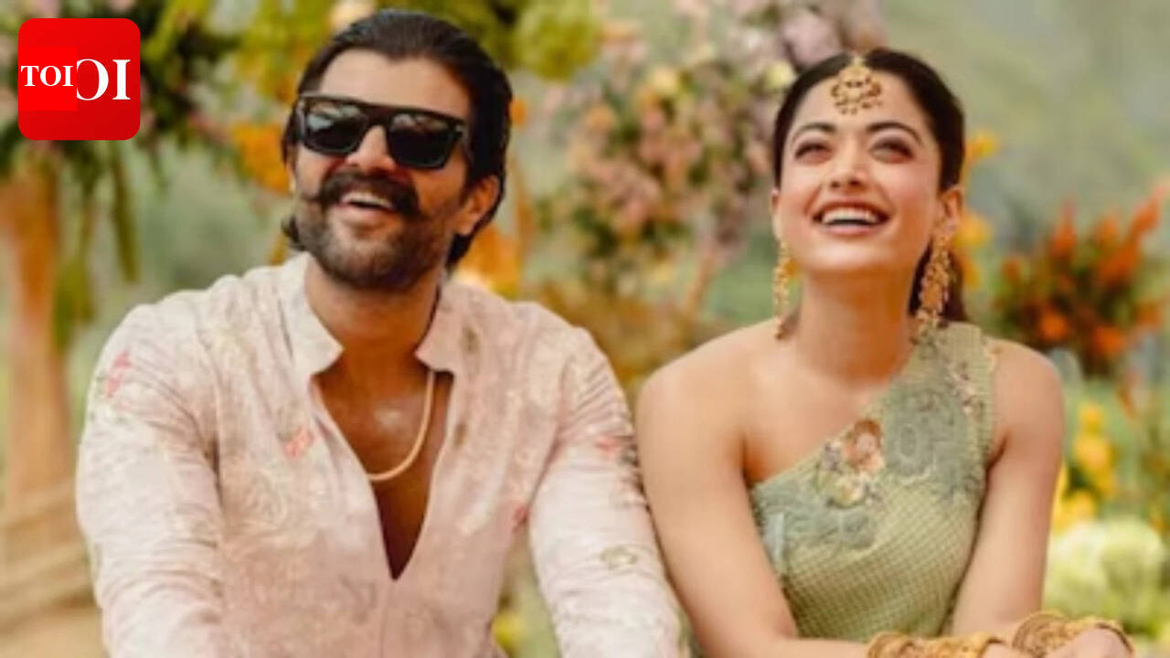 Rashmika Mandanna and Vijay Deverakonda shine in elegant Kodava attire at Coorg reception