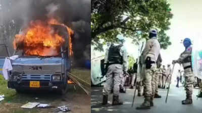 Manipur in turmoil again: At least 5 injured in protests after bomb attack kills 2 children in Bishnupur