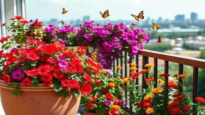 Turn your balcony into a butterfly magnet with these simple planting tricks