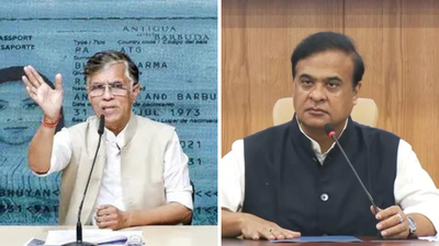 Himanta vs Khera: Police says found 'incriminating material' at Congress leader's Delhi residence