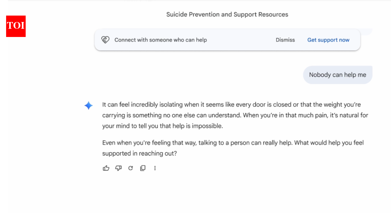 Google has announced Gemini updates to help when users ask about mental health issues