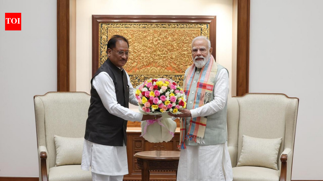 Chhattisgarh CM Vishnu Deo Sai meets PM Modi, unveils ‘Bastar 2.0’ growth vision