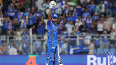 Hardik Pandya, Trent Boult back as MI bowl first vs RR in 11-over match – check full playing XI | Cricket News – The Times of India