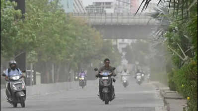 Ahmedabad sees gusty winds, cloudy sky as weather systems become active