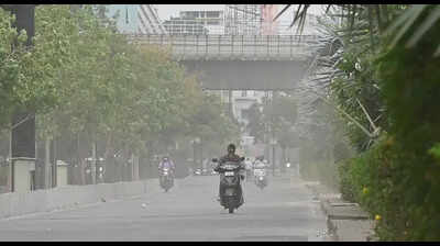 Ahmedabad sees gusty winds, cloudy sky as weather systems become active