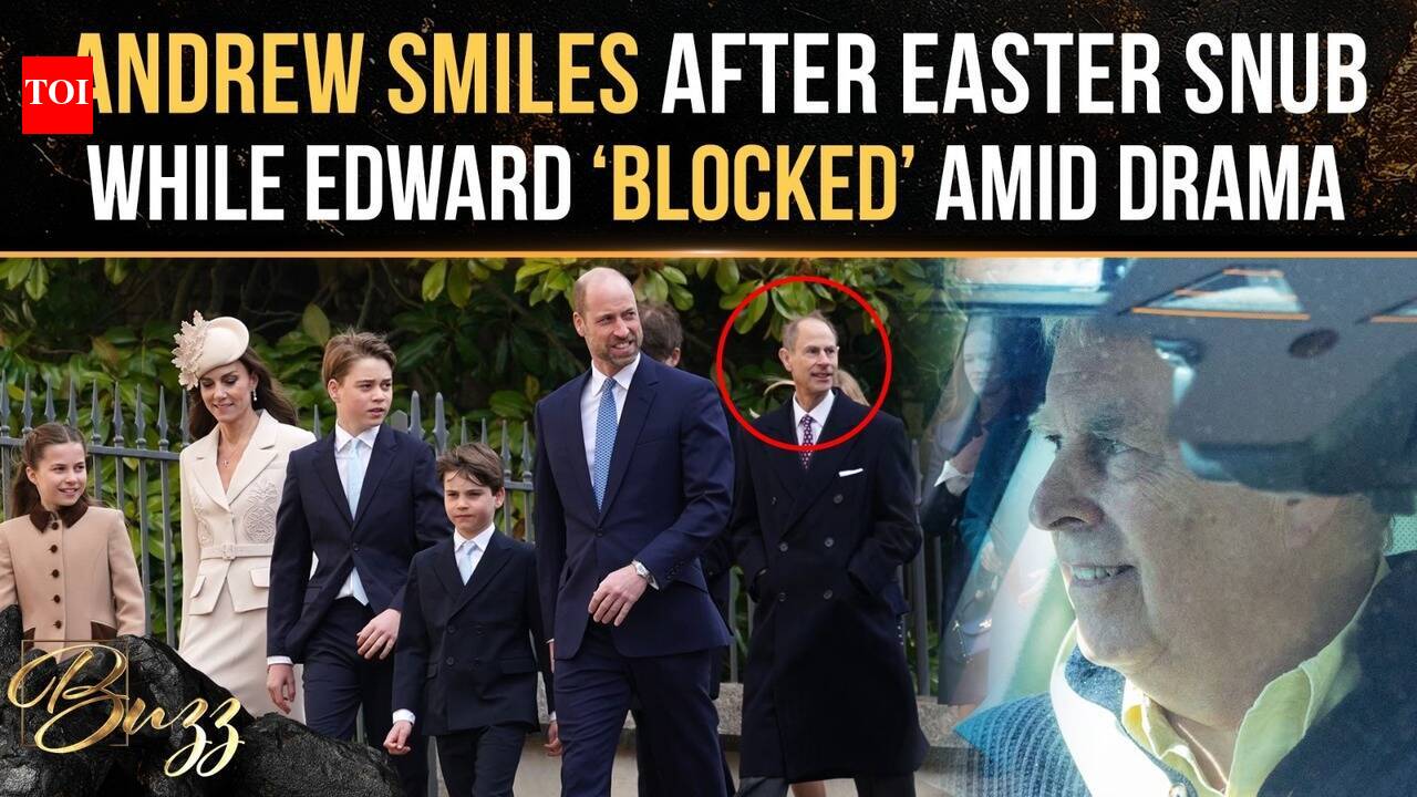 Andrew Grins After Easter Snub As ‘Edward Blocked’ Row Explodes At Sandringham | WATCH