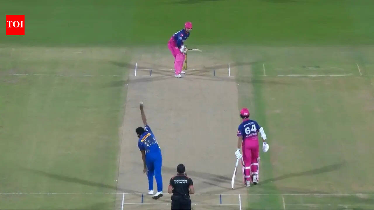 No fear: Sooryavanshi smashes Bumrah for six first ball - Watch