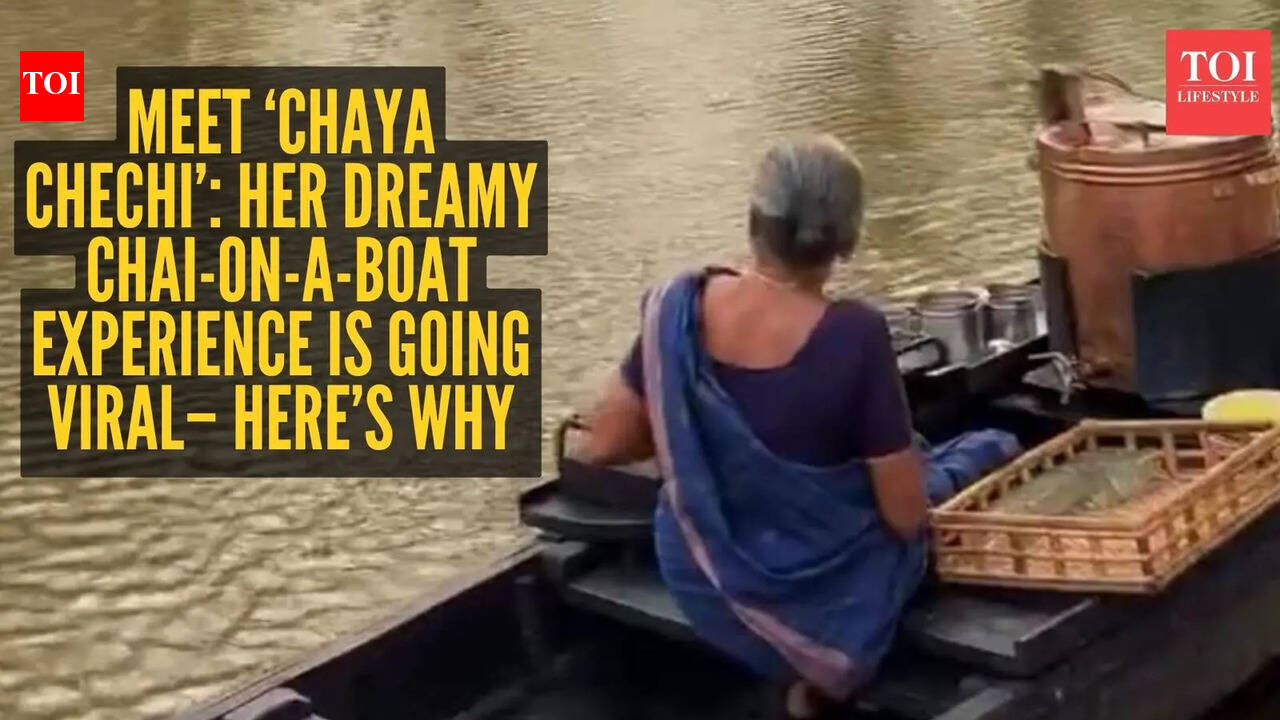 Meet ‘Chaya Chechi’: Her dreamy chai-on-a-boat experience is going viral– here’s why
