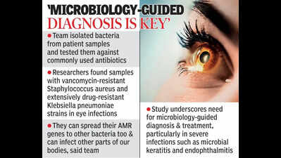 Over 45% eye infection bacteria drug-resistant, study flags AMR threat