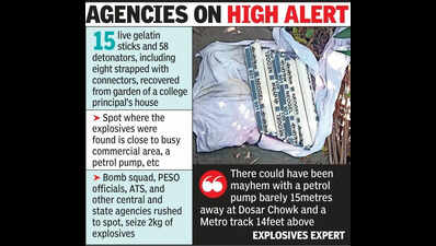 Bomb Scare In Nagpur: 2Kg Explosives Found