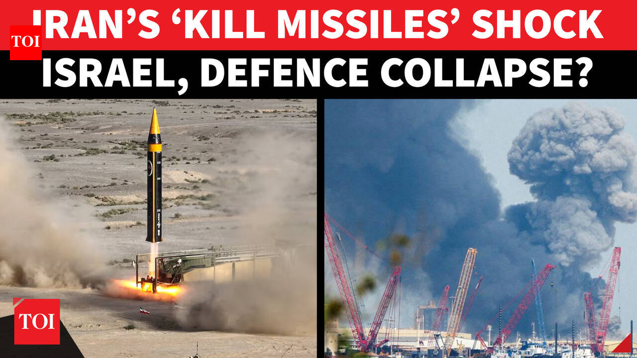 Iran Rains MIRV ‘KILL MISSILES’ At Israel; New IRGC Tactic Puts IDF Defences Under Pressure | Watch