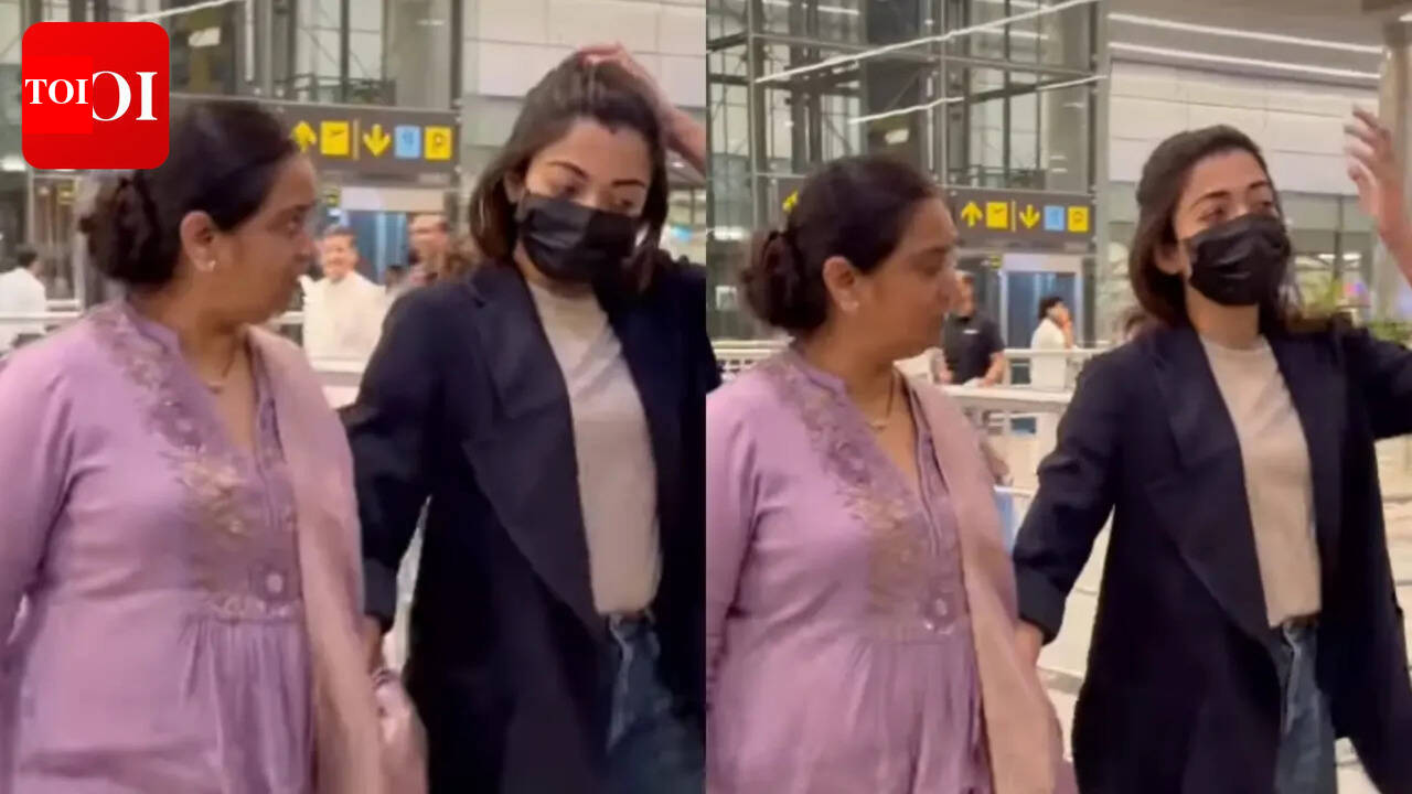 Rashmika Mandanna and Madhavi Deverakonda’s adorable moment; Video of them walking hand-in-hand wins hearts