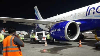SUV rams IndiGo plane engine at Kolkata airport; aircraft grounded