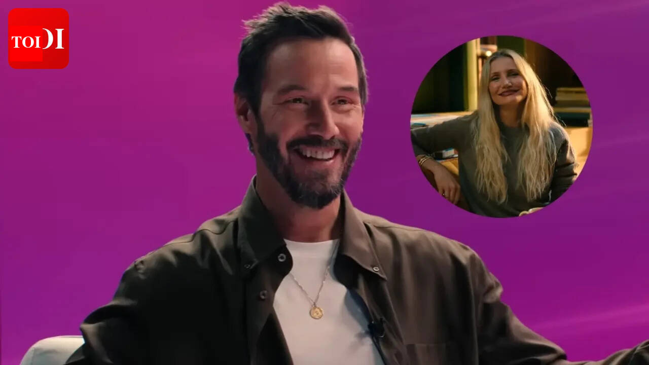 Cameron Diaz quips about a secret handshake with Keanu Reeves; jokes about the actor forgetting it - ‘I was really surprised’