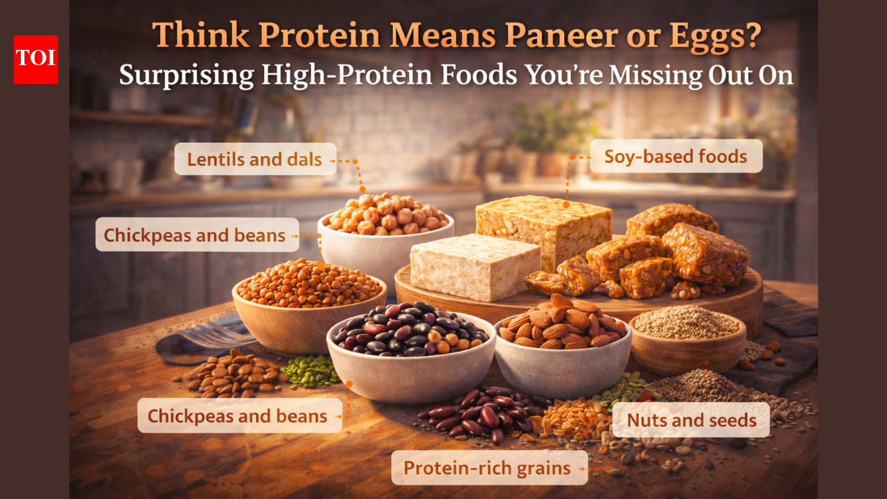 Think protein means paneer or eggs? Surprising high-protein foods you’re missing out on