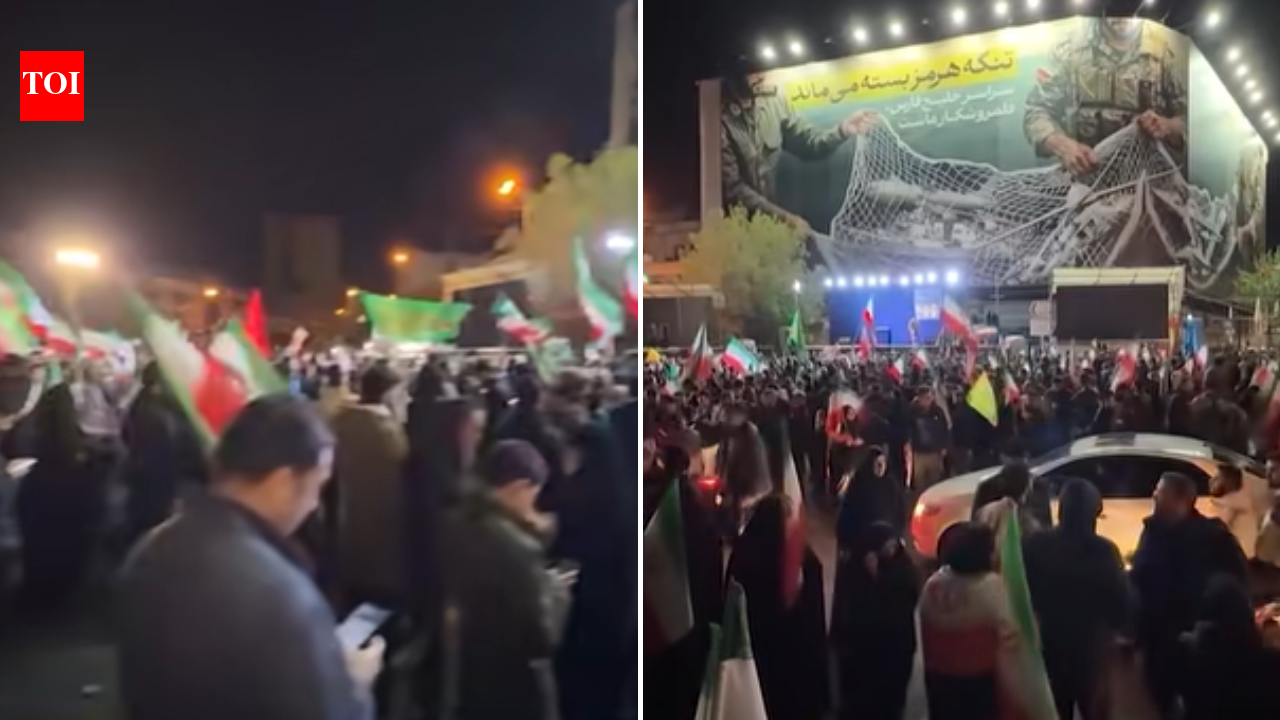 'Death to compromisers': Iranians fill Tehran streets protesting US ceasefire deal
