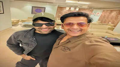 Ravi Kishan meets Guru Randhawa; Actor-politician calls singer a sweet soul