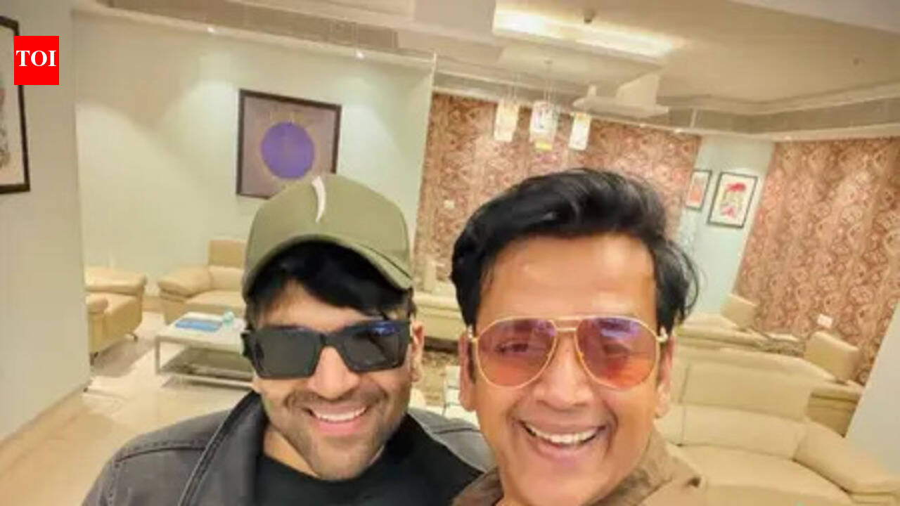 Ravi Kishan meets Guru Randhawa; Actor-politician calls singer a sweet soul