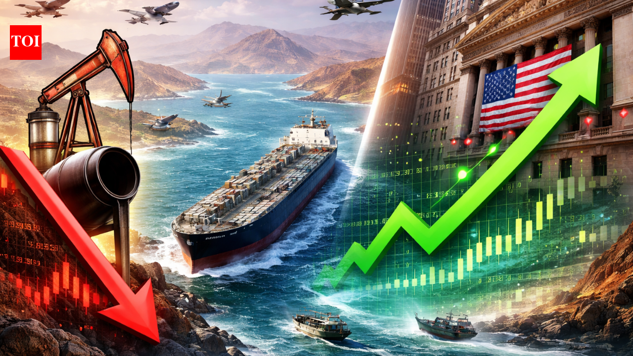 Iran-US ceasefire impact: Oil prices drop, Hormuz to see 'controlled' movement; global markets surge