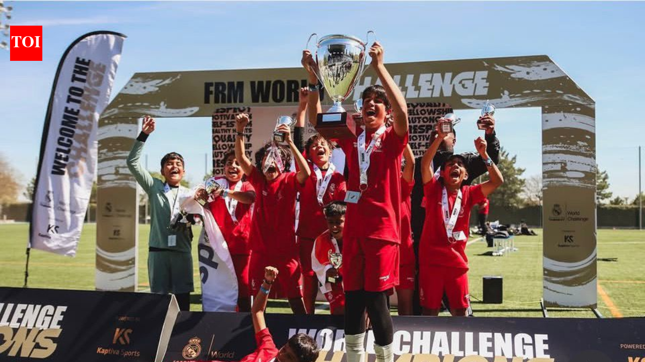 India U12 football team crowned champions at Real Madrid Foundation World Challenge