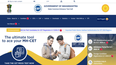 MHT CET admit card 2026 released at cetcell.mahacet.org: Direct link to download hall tickets here
